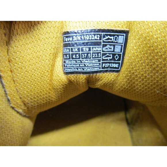 Teva Highside '84 Mid Retro Womens Red Brown Midtop Sneakers Size US 6.5 VGC - Picture 11 of 16